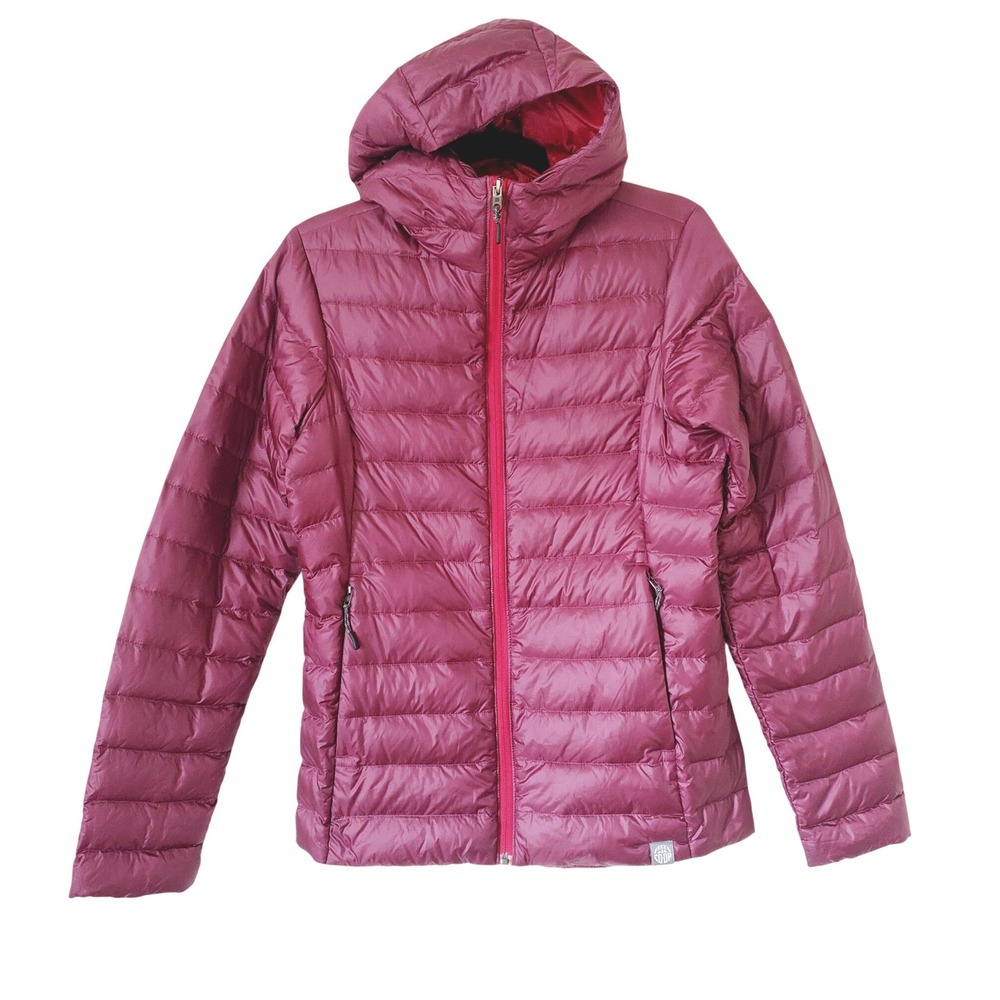REI Co-op Goose‎ Down Hoodie Womens Small Puffer Jacket Hooded Lightweight